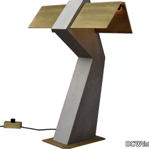 TAU - LED steel and concrete table lamp _ DCWéditions