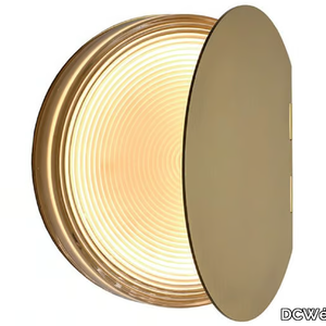 POUDRIER - LED dimmable aluminium wall light _ DCWéditions