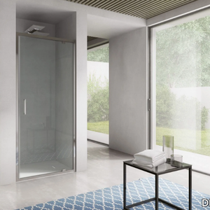 FREE - Niche glass shower cabin with hinged door _ DISENIA