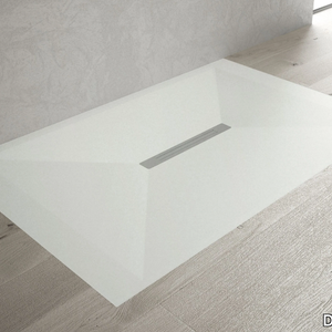 KRUS - Flush fitting rectangular Technogel® shower tray _ DISENIA