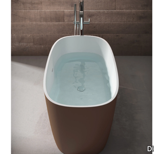 LOOP - Freestanding oval bathtub _ DISENIA