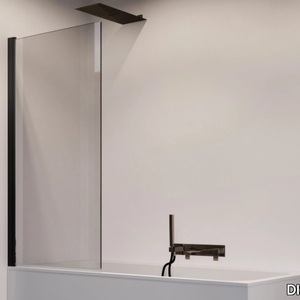 OMEGA - Glass bathtub wall panel _ DISENIA