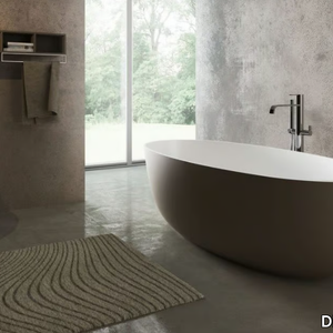 ROUND - Freestanding oval bathtub _ DISENIA