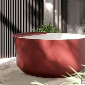 SOUL - Freestanding round bathtub _ DISENIA