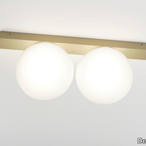 OONO ON 2 - LED metal and glass ceiling lamp _ Deltalight