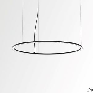 SUPERLOOP SLIM DOWN - LED metal pendant lamp _ Deltalight
