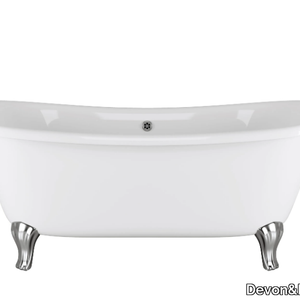ADMIRAL 172 - Cast iron bathtub on legs _ Devon&Devon