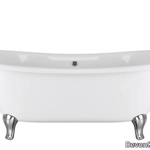 ADMIRAL - Cast iron bathtub on legs _ Devon&Devon