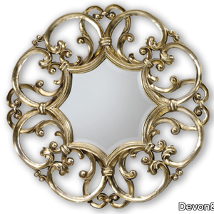 AMELIE - Pine framed mirror _ Devon&Devon