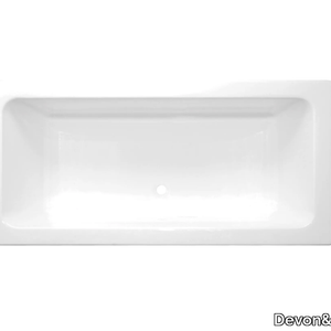 BATTERSEA - Rectangular built-in bathtub _ Devon&Devon