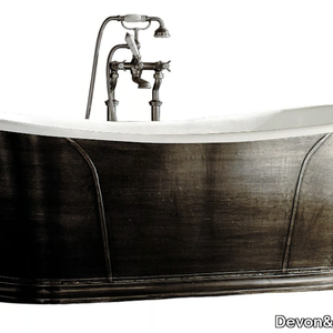 CAMELOT - Freestanding cast iron bathtub _ Devon&Devon