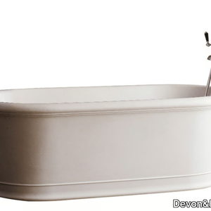 CELINE PETITE - Freestanding oval bathtub _ Devon&Devon