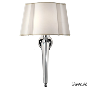 CRYSTAL - Fabric wall lamp for bathroom _ Devon&Devon