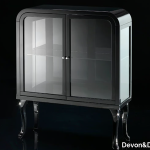 DANCER 3 - Wood and glass bathroom cabinet _ Devon&Devon