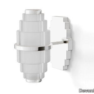 NOBEL - Satin glass wall lamp _ Devon&Devon