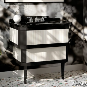 METROPOLITAN - Floor-standing single vanity unit _ Devon&Devon