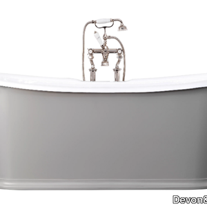 REGAL COLORS - Freestanding cast iron bathtub _ Devon&Devon