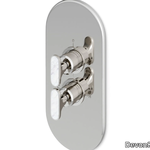 TWENTIES TWY949AMCA2WE - 2-way Thermostatic Mixer with marble detail _ Devon&Devon