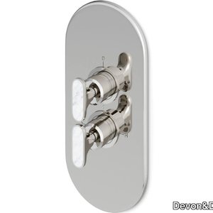 TWENTIES TWY949AMCA3WE - Wall-mounted brass remote control tap _ Devon&Devon