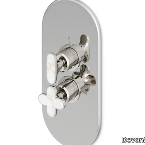 TWENTIES TWY949BCLO3WE - Wall-mounted brass remote control tap _ Devon&Devon