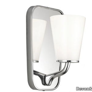 TWINKLE - Satin glass wall lamp for bathroom _ Devon&Devon