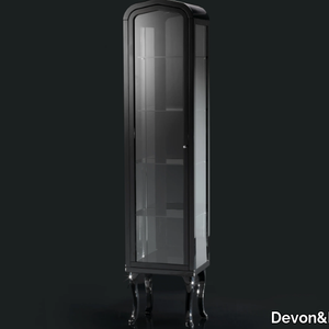 DANCER 2 - Wood and glass bathroom cabinet _ Devon&Devon