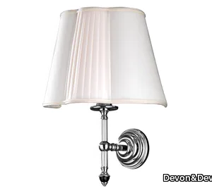BLACK DIAMOND - Fabric wall lamp for bathroom _ Devon&Devon