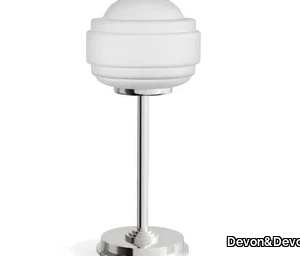 ALLURE - Satin glass table lamp _ Devon&Devon