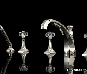 GEMSTONE - 5 hole bathtub set with hand shower _ Devon&Devon