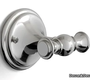 KALOS - Double brass robe hook _ Devon&Devon