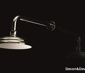 MANHATTAN - Wall-mounted overhead shower with arm _ Devon&Devon
