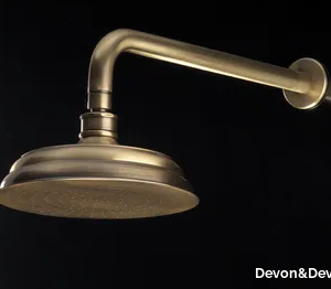 ROYAL - Wall-mounted overhead shower with arm _ Devon&Devon