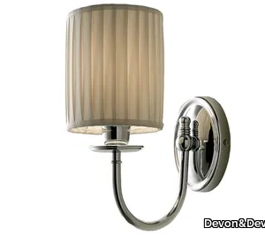JASMINE 2 - Fabric and brass wall lamp _ Devon&Devon