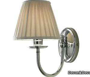 JASMINE - Fabric and brass wall lamp _ Devon&Devon
