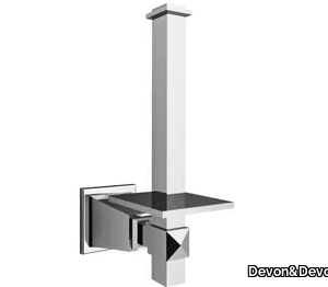 TIME - Spare brass toilet roll holder _ Devon&Devon
