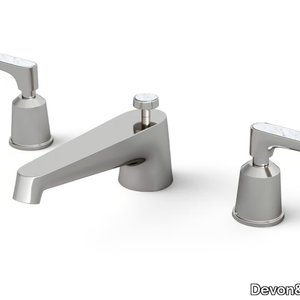 TWENTIES - 3 hole countertop washbasin tap _ Devon&Devon