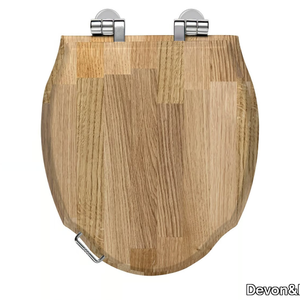 WESTMINSTER - English oak toilet seat _ Devon&Devon