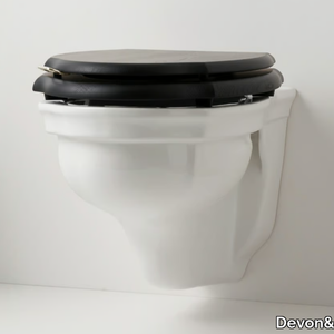 WESTMINSTER - Wall-hung back to wall porcelain toilet _ Devon&Devon