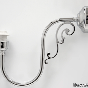 WINDSOR ARM - Brass wall lamp _ Devon&Devon