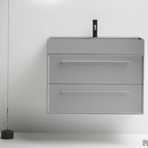 7.0 - Wall-mounted vanity unit with drawers _ FALPER