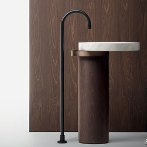 ECCENTRICO - Freestanding round washbasin _ FALPER