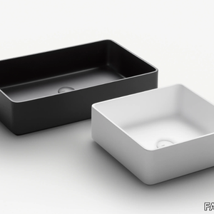 MATT 37–58 - Countertop Ceramilux® washbasin _ FALPER