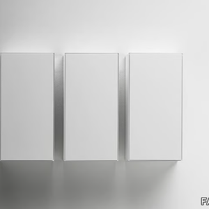 QUATTRO.ZERO - Bathroom wall cabinet with doors _ FALPER