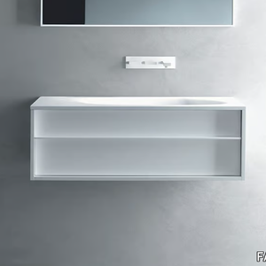 SHAPE - Vanity unit with drawers _ FALPER