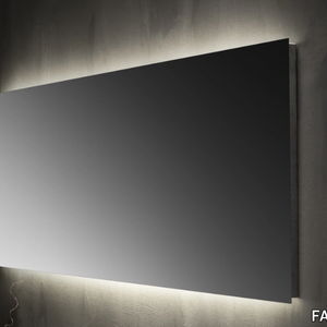 Mirror with integrated lighting - Wall-mounted mirror with integrated lighting _ FALPER