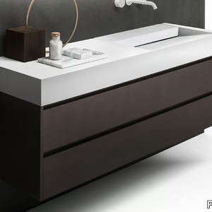VIAVENETO - Single wall-mounted vanity unit with drawers _ FALPER