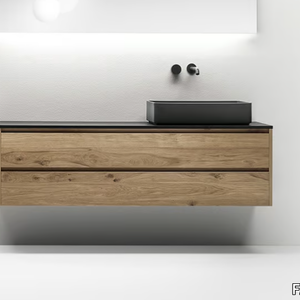VIAVENETO - Single wall-mounted vanity unit with drawers _ FALPER
