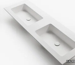 MINI ROUNDLUX H1 - Double Ceramilux® washbasin _ FALPER