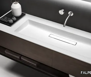 SHAPE EVO - Single wall-mounted vanity unit with drawers _ FALPER