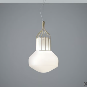 AÉROSTAT - Blown glass pendant lamp _ Fabbian